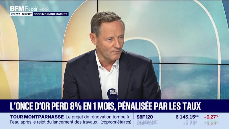 En portefeuille : Métaux, l'once d'or peine à retrouver ses plus hauts - 24/09