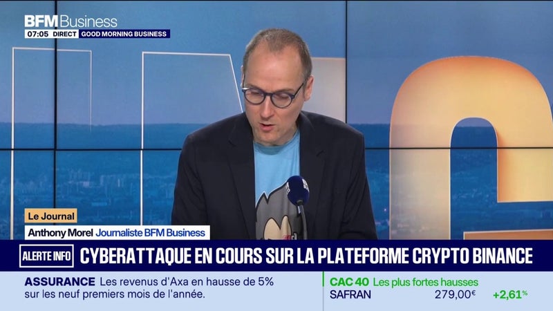 Cyberattaque massive en cours contre Binance