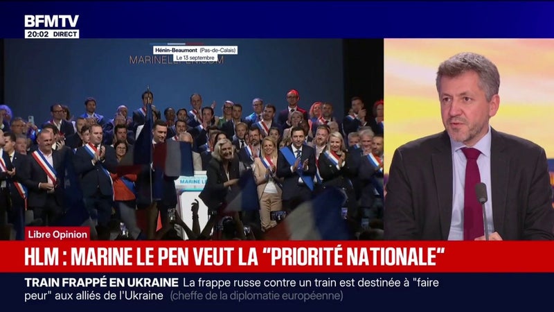 "Priorité nationale" pour le logement plaidée par le RN: "Il y a beaucoup de pays qui le pratiquent déjà", indique Franck Allisio (RN)