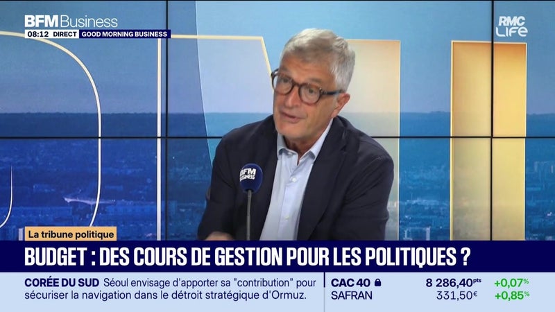 La tribune politique : Budget, des cours de gestion pour les politiques ? - 04/09