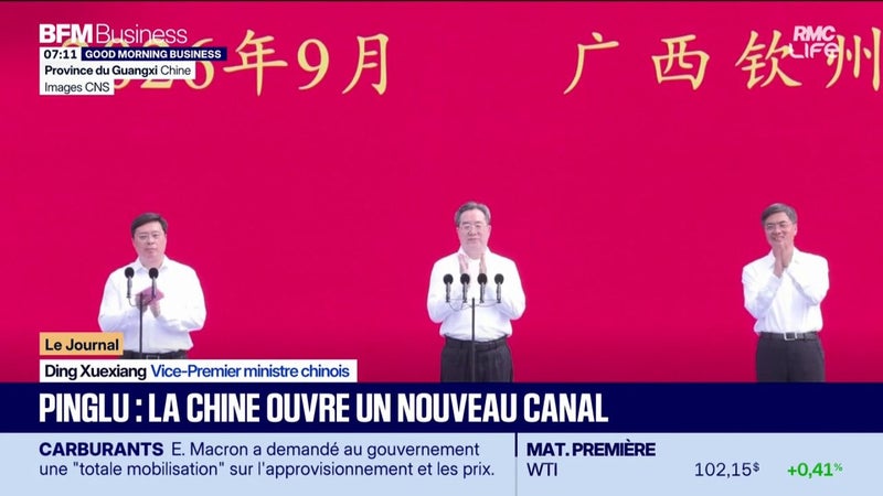 Pinglu : la Chine ouvre un nouveau canal