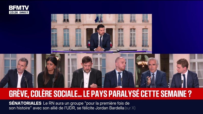 Grèves, colère sociale... la crainte d'un "mardi noir" - 27/09