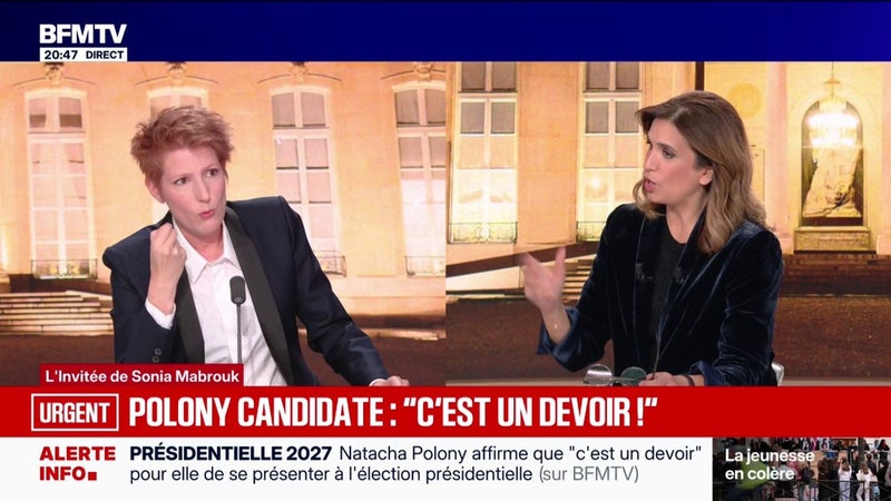 "Nous avons besoin d'indépendance de l'Europe", affirme Natacha Polony, candidate à l'élection présidentielle