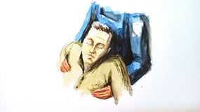 Jonathann Daval victime d'un malaise lors de son procès à Vesoul, le 18 novembre 2020