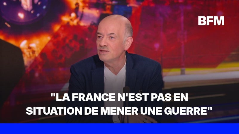 Menace russe: "La France n'est pas en situation de mener une guerre", analyse Alain Bauer