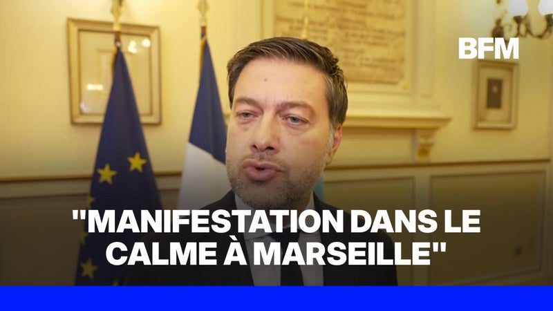 24 octobre: "La manifestation s'est passée dans le calme à Marseille", déclare le maire Benoît Payan
