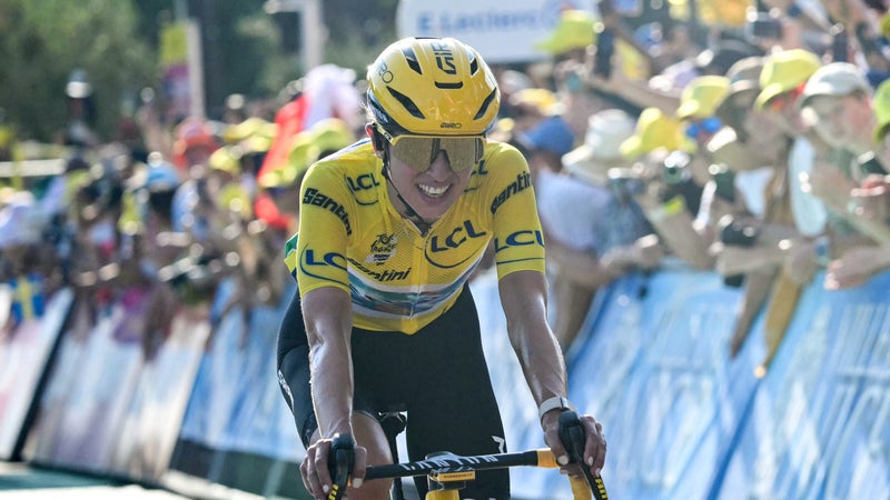 Kasia Niewiadoma lors de la 8e etape du Tour de France Femmes le 8 aout 2026 2330208