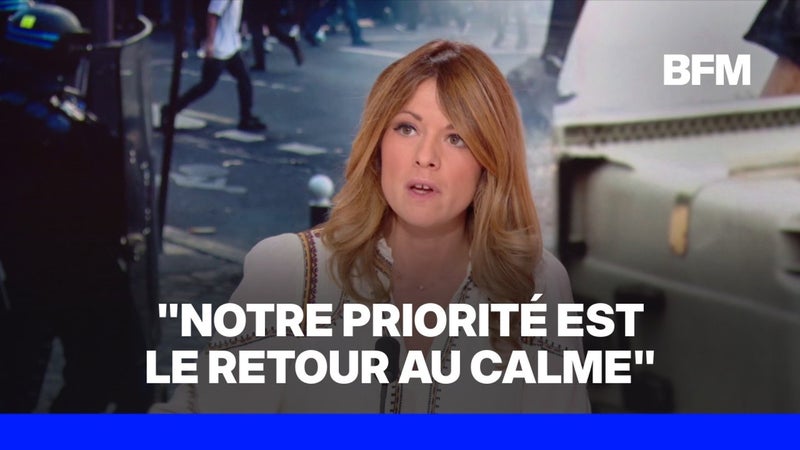 Maud Bregeon, porte-parole du gouvernement, était l'invitée de BFMTV