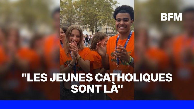 Visite du pape : des jeunes de toute la France à la messe géante place de la Concorde