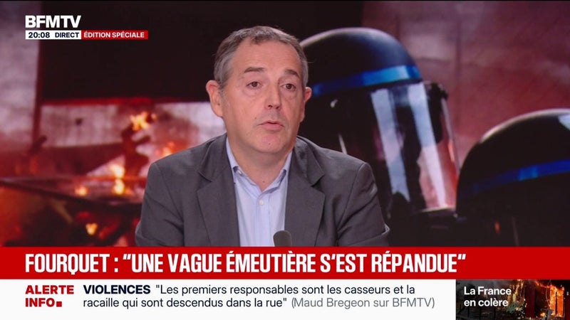 Violences du 17 octobre: "Des milliers d'émeutiers sont venus par opportunité de pillage", explique Jérôme Fourquet, politologue, directeur du département "Opinion" de l'Ifop