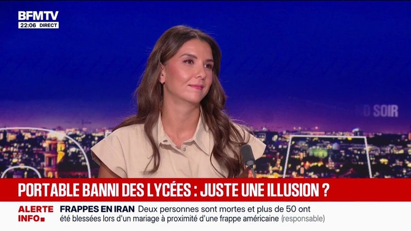 LE CHOIX DE LISA HADEF – Portable banni des lycées: juste une illusion ?