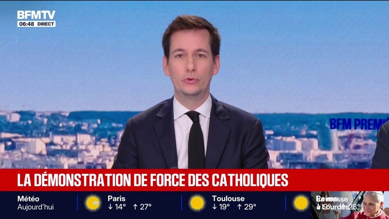 L'ÉDITO POLITIQUE - Visite du pape en France: la démonstration de force des catholiques