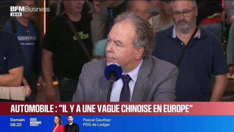 Luc Chatel s'exprime sur la 2CV électrique