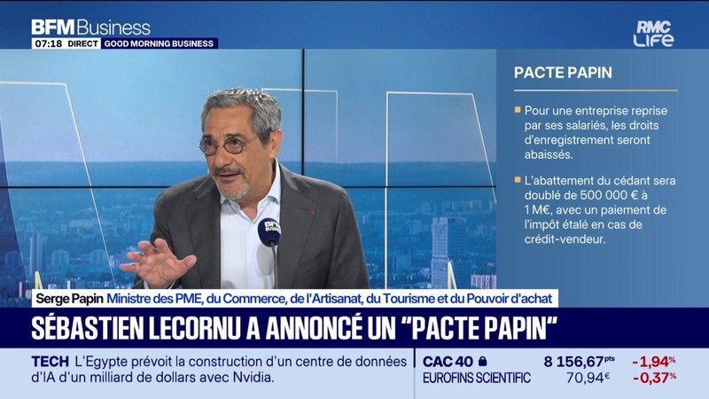 Sébastien Lecornu a annoncé un "pacte Papin"