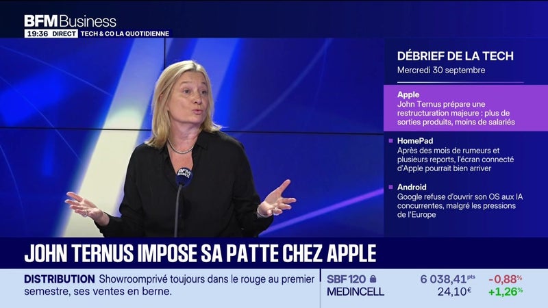 John Ternus impose sa patte chez Apple - 30/09