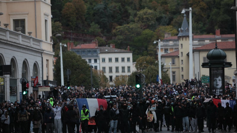 La préfecture du Rhône interdit toute manifestation à Lyon pour le 24 octobre