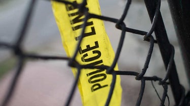 Un bandeau de la police américaine (image d'illustration)