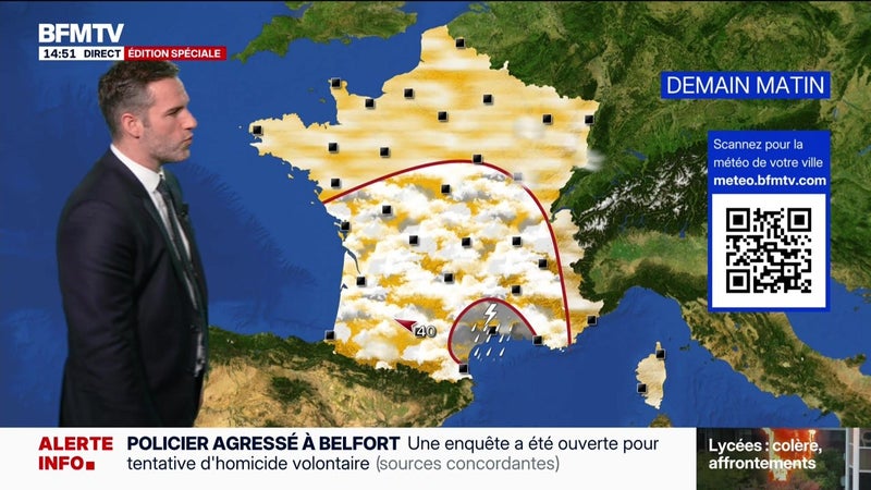 La météo pour ce samedi 3 octobre 2026