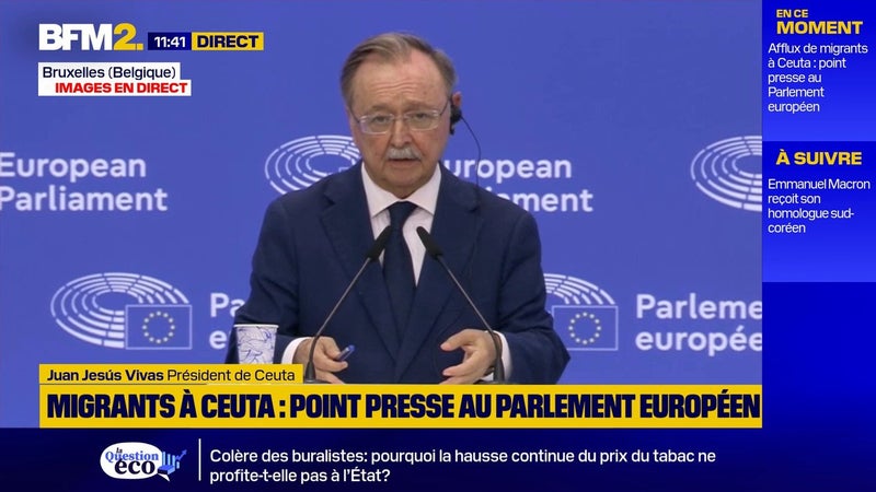 "On ne peut plus y faire face": le président de Ceuta en appelle à l'UE pour résoudre la crise migratoire