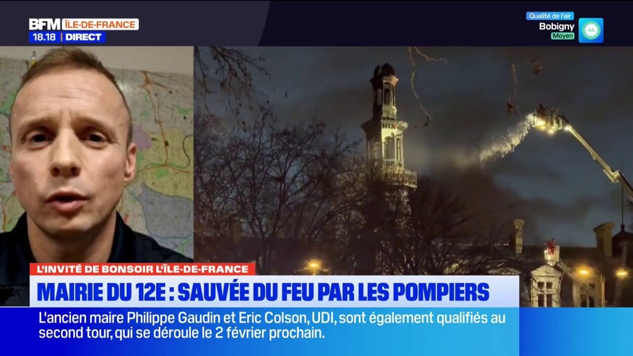 Incendie de la mairie du 12e arrondissement: les pompiers pointent "une ...