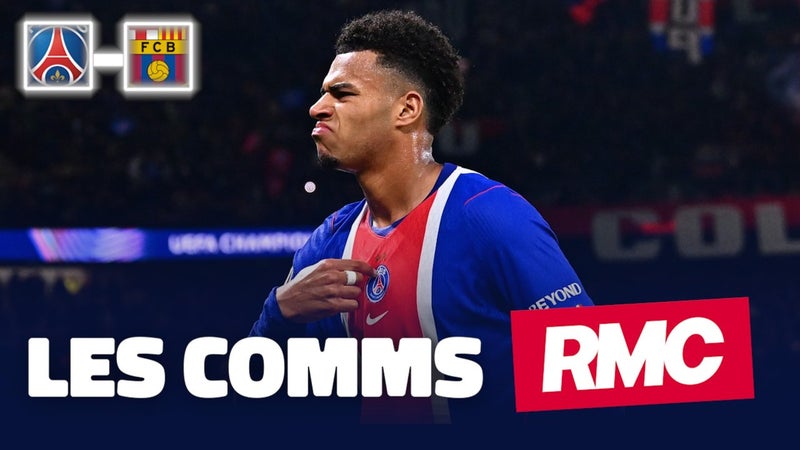 PSG 4-2 Barça : Paris SURCLASSE Barcelone au Parc des Princes, les Comms RMC !