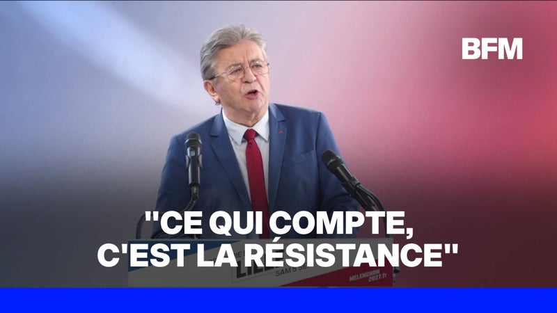 Présidentielle, climat, inflation: le discours de Jean-Luc Mélenchon à la braderie de Lille
