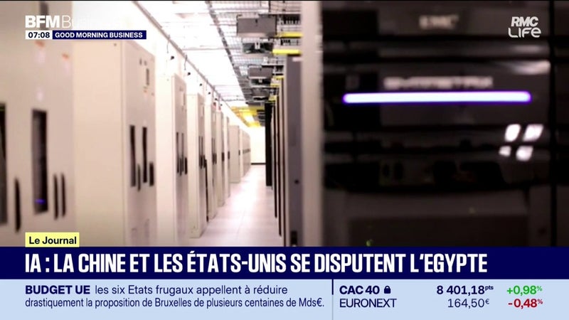 IA : la Chine et les États-Unis se disputent l'Egypte