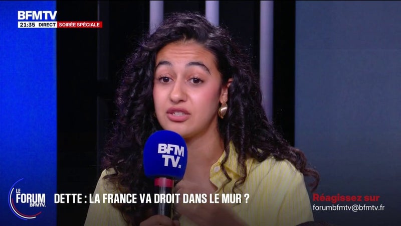 FORUM BFMTV - Dette: "On tape toujours sur les mêmes personnes", estime Sofia, étudiante #ForumBFMTV