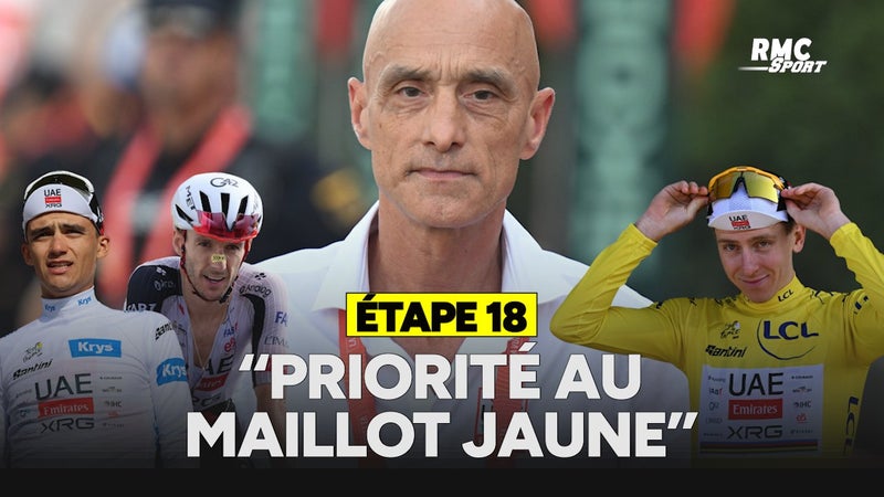 Tour de France E18 Yates malade Del Toro en blanc Priorite au maillot jaune souligne Gianetti 2324267