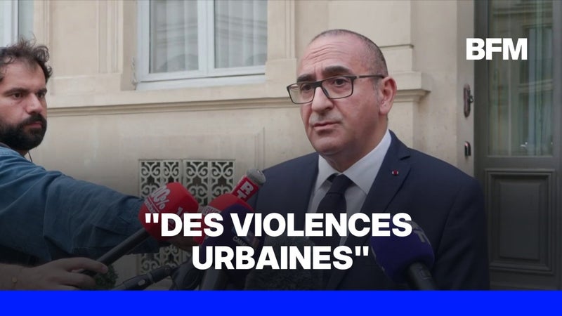 Blocage des lycées: Laurent Nuñez, ministre de l'Intérieur, dénonce des "violences urbaines"