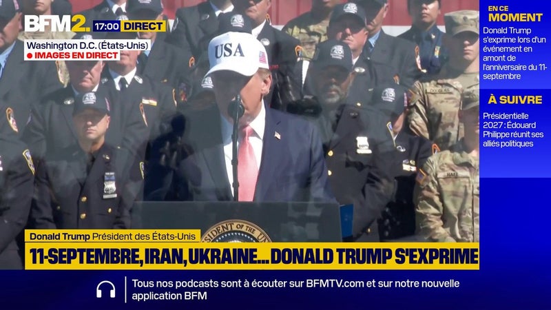 Donald Trump laisse entendre qu'il a été évacué en urgence par des pompiers lors du 11-Septembre