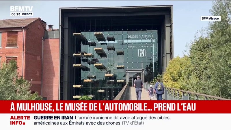 Le musée de l'automobile de Mulhouse lance un appel aux dons pour restaurer sa toiture