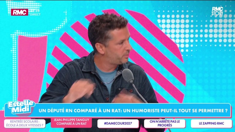 Député RN comparé à un rat par un humoriste : "Je préfère un excès de caricature qu'un excès de censure", réagit Benjamin Müller
