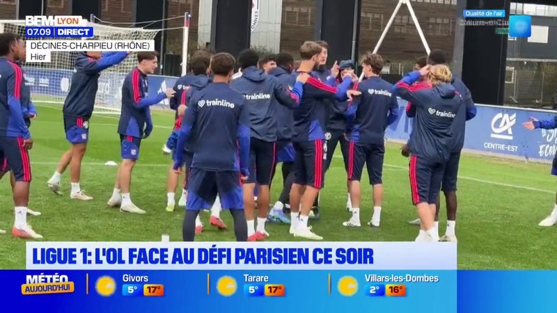 Ligue 1 : l'OL face au défi parisien ce soir