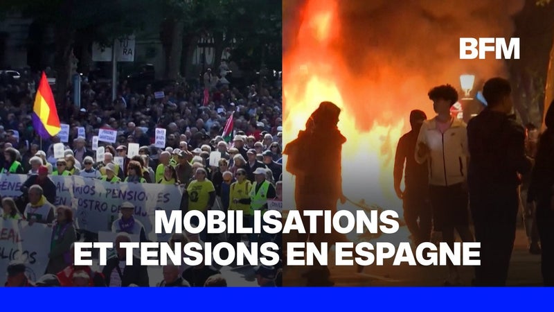 Espagne : journée de mobilisations et de tensions ce samedi 24 octobre