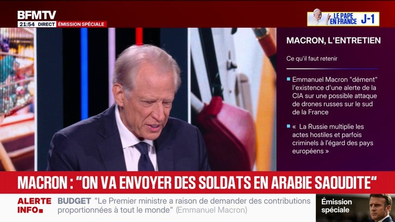 Moyens militaires envoyés en Arabie Saoudite: Dominique de Villepin, fondateur de “La France Humaniste”, estime “qu’Emmanuel Macron veut faire un geste vis-à-vis de l’Arabie Saoudite qui se retrouve bien seule”