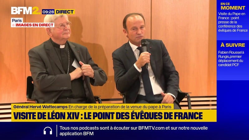 "8.000 personnes s'inscrivent par jour": le défi de l'organisation de la messe du Pape à Paris