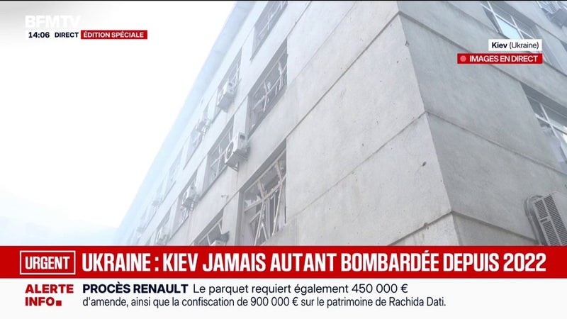 Guerre en Ukraine: un drone a fait au moins un mort dans l'attaque de l'Académie nationale des sciences de Kiev