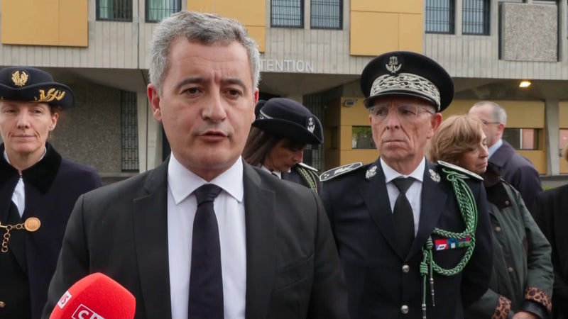 Violences du 17 octobre: Gérald Darmanin annonce que 2.700 personnes ont été placées gardes à vue et 217 ont été incarcérées depuis samedi