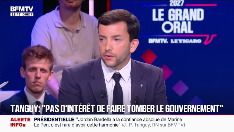 Présidentielle: "Il faut prendre les sondages avec beaucoup de prudence et d'humilité", déclare Jean-Philippe Tanguy, député Rassemblement national