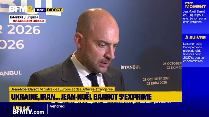 Jean-Noël Barrot: "Une nouvelle escalade entre l'Iran et les USA aurait des conséquences très lourdes sur le prix à la pompe des Français"
