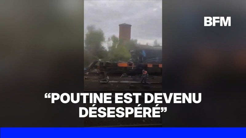 Guerre en Ukraine: l’Europe s’indigne des frappes russes sur un train près de la Pologne