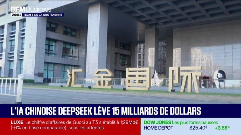 Le Tech Flash : l’IA chinoise DeepSeek lève 15 milliards de dollars, par Léa Benaim - 22/10