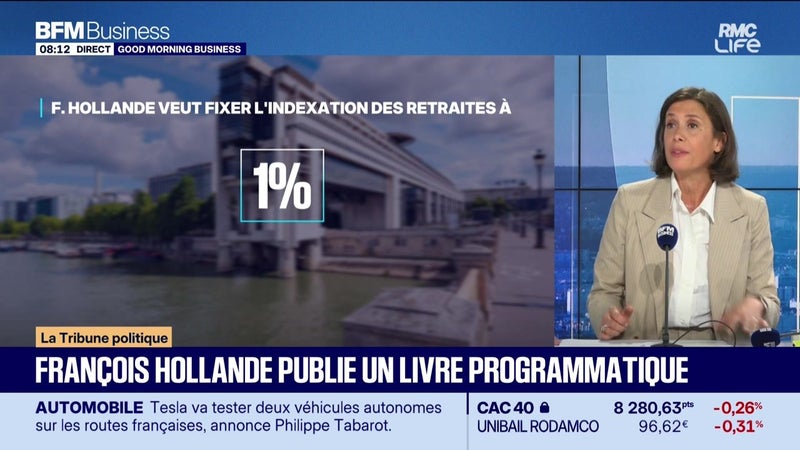 La tribune politique : François Hollande publie un livre programmatique - 03/09