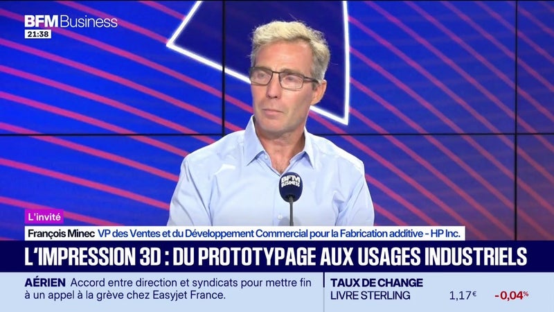L'impression 3D : du prototypage aux usages industriels - 01/09