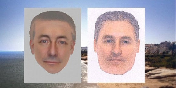 Le portrait-robot diffusé lundi par la police britannique, dans le cadre de l'enquête sur la disparition de la petite Maddie McCann en mai 2007.