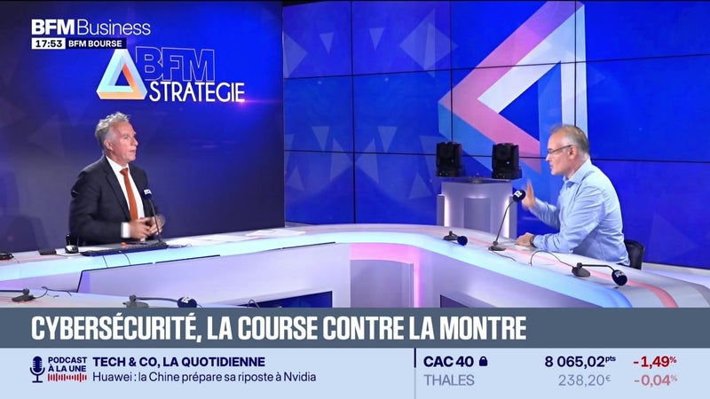 BFM Stratégie (Cours n°375) : Cybersécurité, la course contre la montre - 19/09