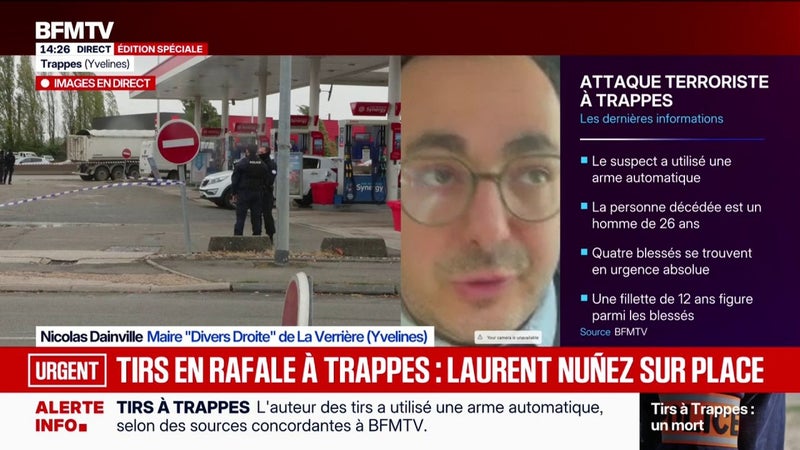 Tirs mortels à Trappes: "Cela nous plonge dans un effroi sans précédent", déplore le maire de La Verrière (Yvelines)