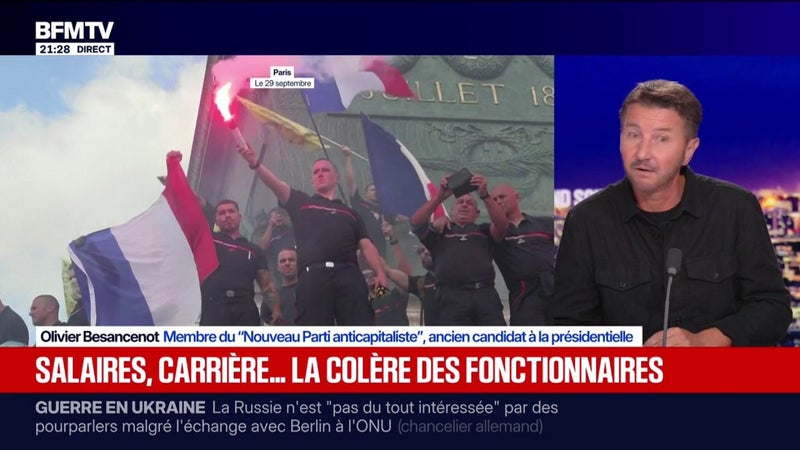 "L'argent public devrait aller au service public, pour qu'il y ait de la présence humaine", assure Olivier Besancenot, membre du "Nouveau Parti anticapitaliste"