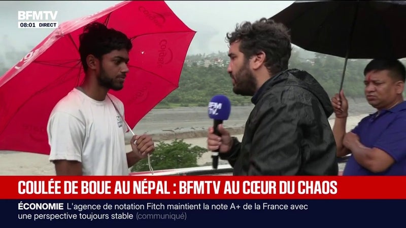 Crue au Népal: "Beaucoup de victimes sont parties dans cette rivière à cause du manque d'informations", estime ce Népalais